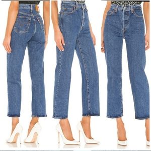 Levi's Ribcage Straight Ankle 29 Revolve NWT